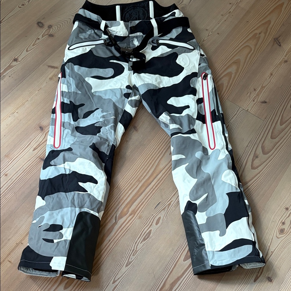 Bogner Men's Black and Gray Cargo Pants